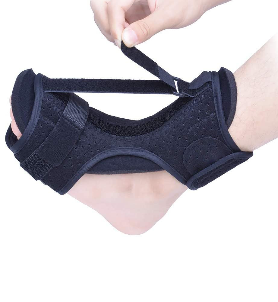 Adjustable Night Splint for Plantar Fasciitis Relief – Foot Drop & Heel Pain Support