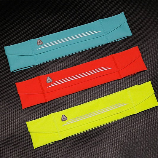 Ultra-Thin Waterproof Running Waist Bag – Adjustable Fitness Belt for Men & Women