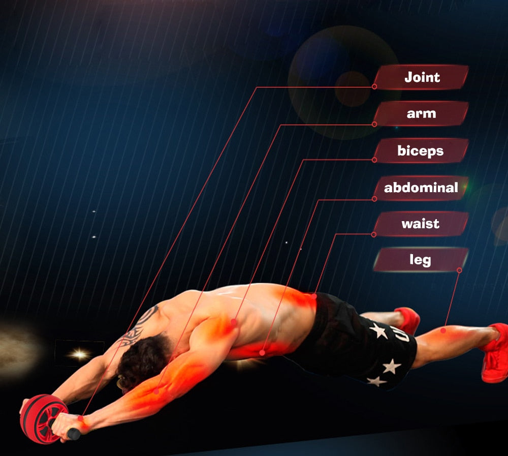 Silent Ab Roller Trainer – Crush Your Core Without the Noise