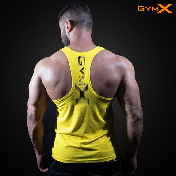 Men’s Quick-Dry Muscle Fit Gym Vest – Sleeveless Compression Workout Shirt