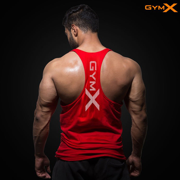 Men’s Quick-Dry Muscle Fit Gym Vest – Sleeveless Compression Workout Shirt