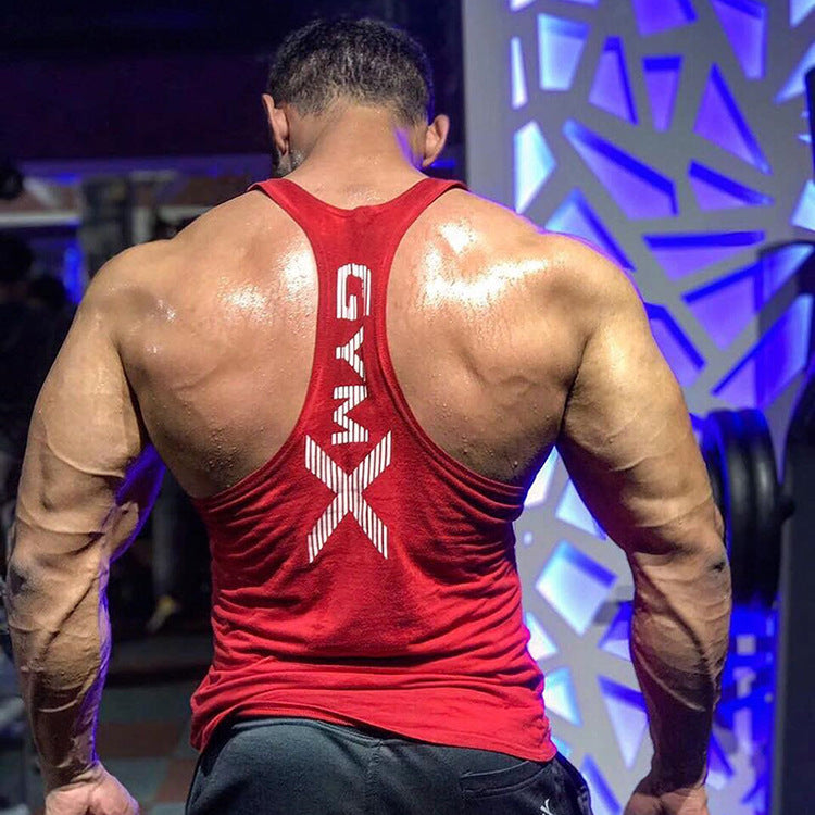 Men’s Quick-Dry Muscle Fit Gym Vest – Sleeveless Compression Workout Shirt